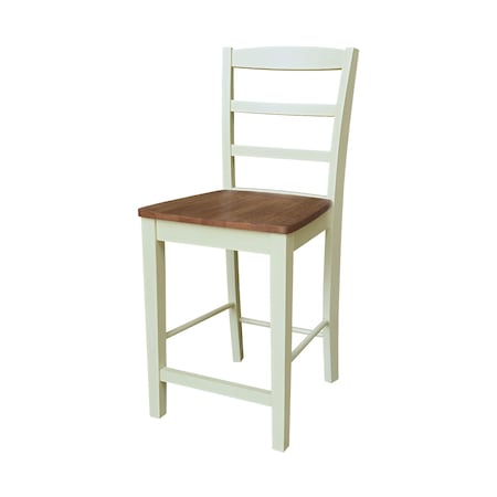 Whitewood Industries Solid Wood Madrid Counter Height Dining Stool - 24" Seat Height S79-402